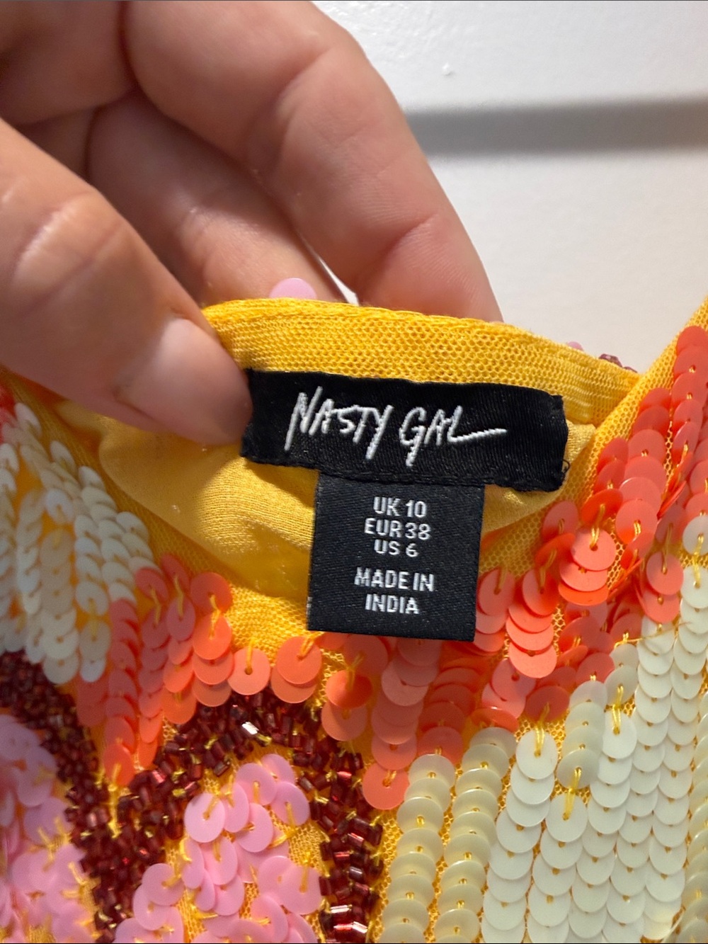 Nasty gal Full Sequin Star & Heart Tank Dress - Multicolor - Picture 2 of 9